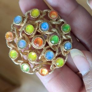 Sarah Coventry "Moon Lites" Brooch